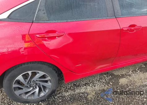 2017 Honda Civic Ex from USA, damaged, VIN 2HGFC2F78HH518688